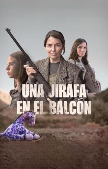 Una jirafa en el balcón